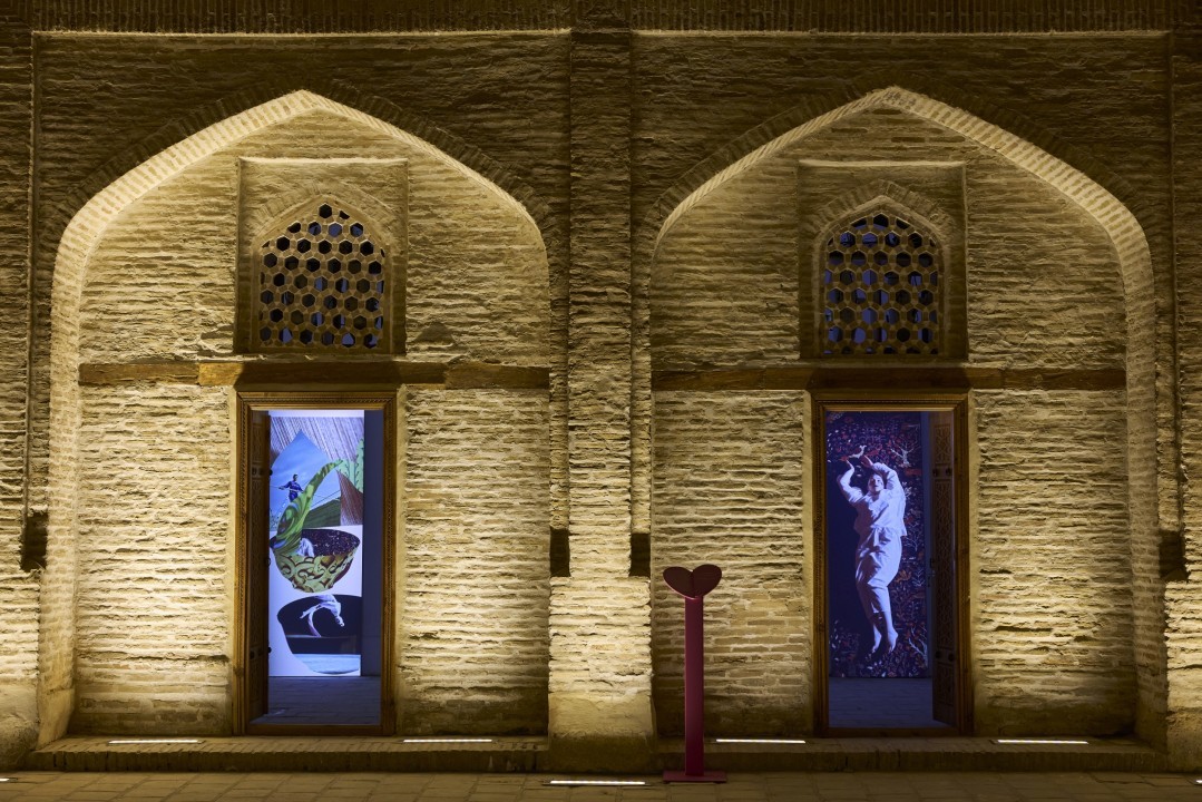 Echo of the Self: The Soul in Motion, the Body Forgotten, d'Aziza Shadenova, en collaboration avec Andrey Arakelyan